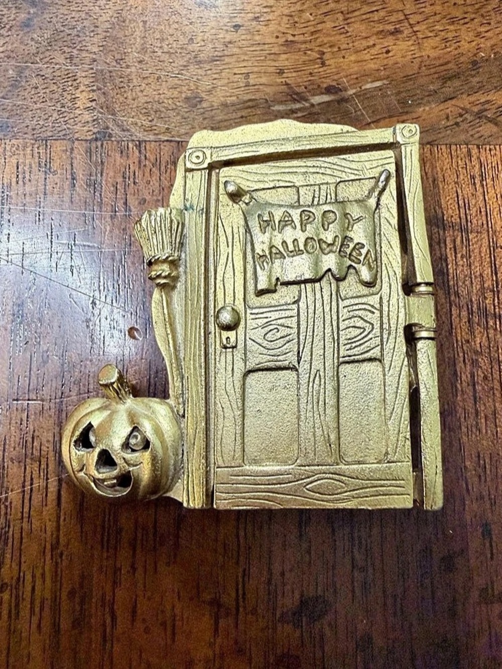 AJC Happy Halloween brooch